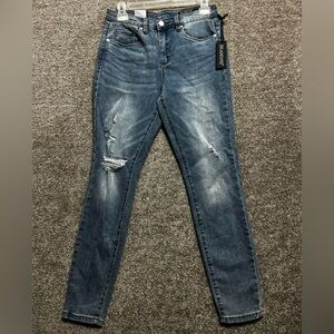 Blank NYC Woman’s The Great Jones High Rise Skinny Denim Jeans Size 26 New